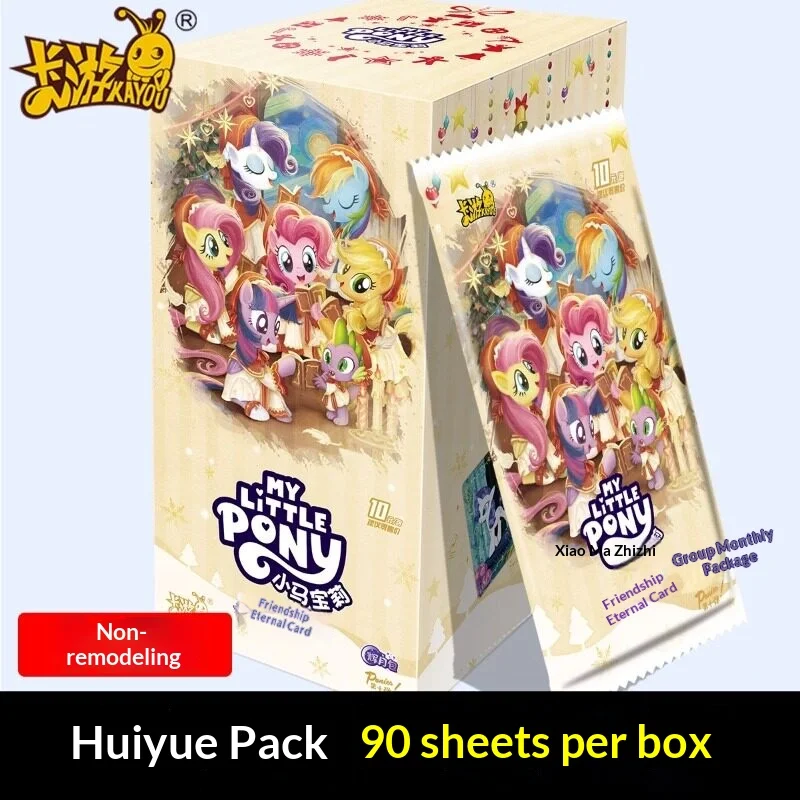 Kayou Hasbro My Little Pony Trading Cards 10th Moonlight Edition Full Box SC Rare Collectible Cards Card Album For Collectors
Kayou Hasbro My Little Pony Trading Cards 10th Moonlight Edition Full Box SC Rare Collectible Cards Card Album For Collectors