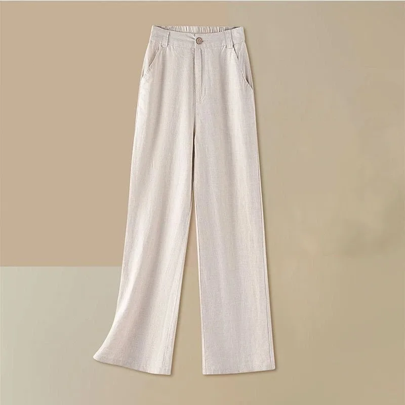 Women's Black High Waist Wide Leg Trousers Casual Straight Leg Formal Office Pants
Women's Black High Waist Wide Leg Trousers Casual Straight Leg Formal Office Pants