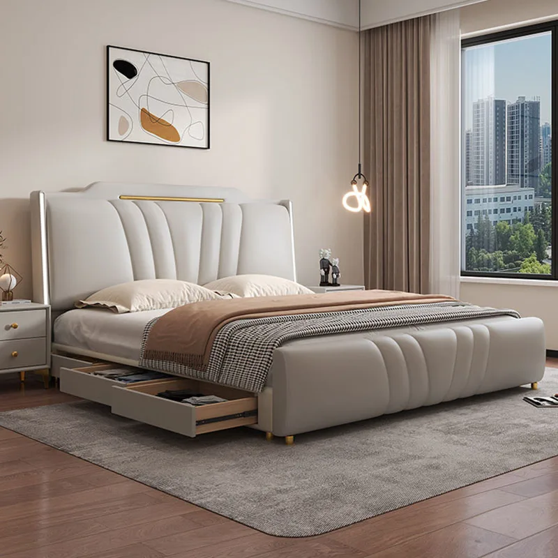 Mobile Bedroom Bed Queen Baby Double Modern Luxury Floor Girls Wooden Design Bed Princess Letto Matrimoniale Trendy Furniture
Mobile Bedroom Bed Queen Baby Double Modern Luxury Floor Girls Wooden Design Bed Princess Letto Matrimoniale Trendy Furniture