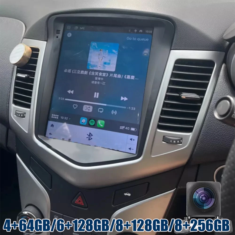 9,7-дюймовый автомобильный радиоприемник Android 16 с Carplay для Chevrolet Cruze J300 2008-2012 годов выпуска, мультимедийный проигрыватель 2 DIN, GPS, стерео, DVD, головное устройство
9,7-дюймовый автомобильный радиоприемник Android 16 с Carplay для Chevrolet Cruze J300 2008-2012 годов выпуска, мультимедийный проигрыватель 2 DIN, GPS, стерео, DVD, головное устройство