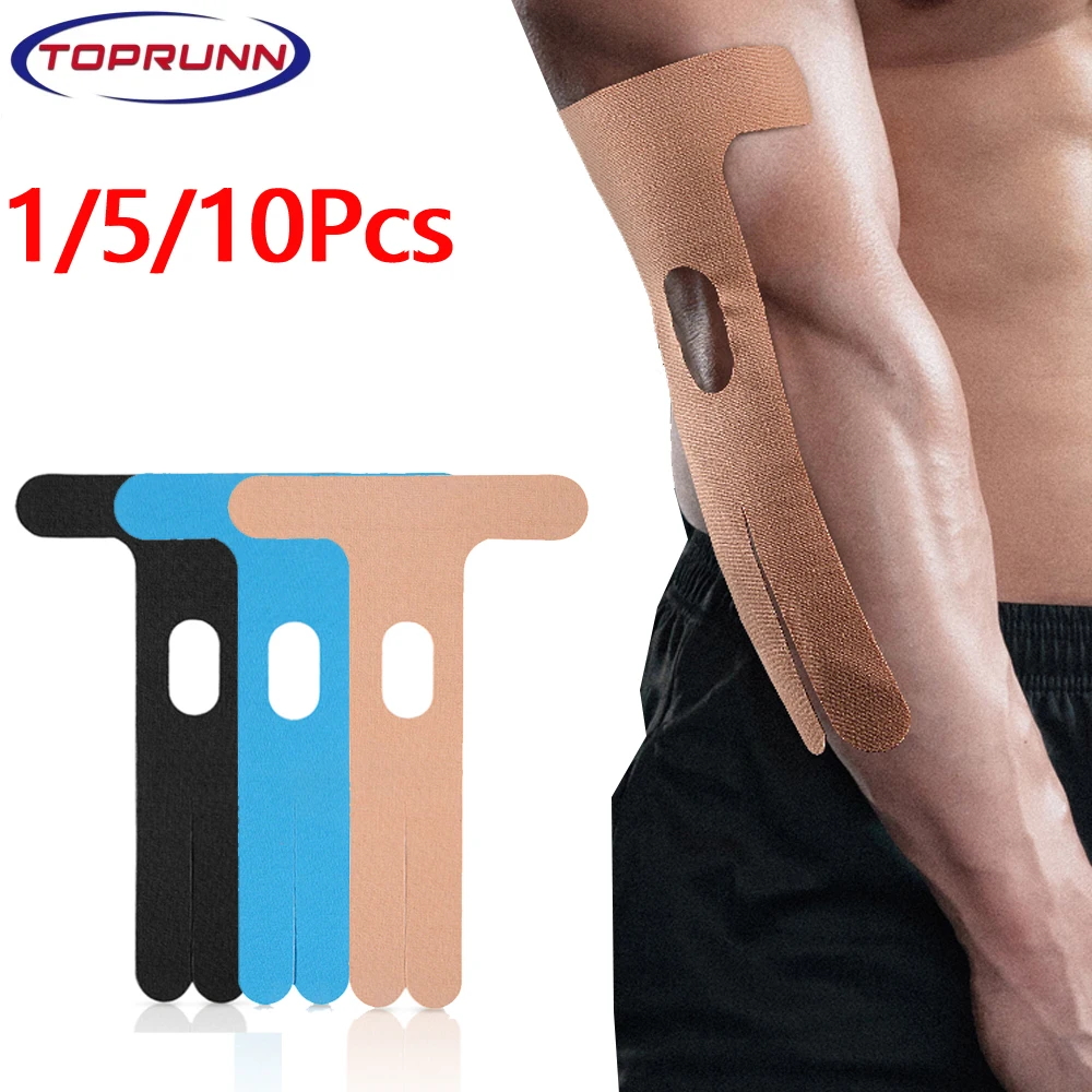 1/5/10PC Kinesiology Tape Precut for Elbow,Elastic Athletic Tape for Joints Support & Muscle Pain Hypoallergenic for Running
1/5/10PC Kinesiology Tape Precut for Elbow,Elastic Athletic Tape for Joints Support & Muscle Pain Hypoallergenic for Running