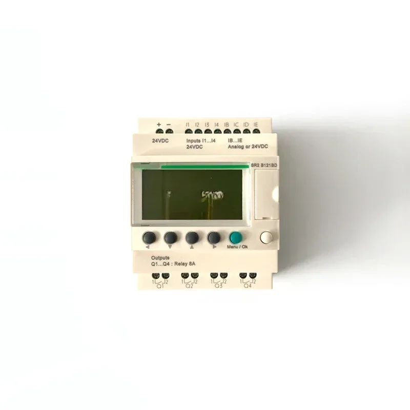 Zelio Logic SR2 Basic Logic Controller SR2B121BD SR2B122BD with Real-time Clock and Display Panel Brand New Original
Zelio Logic SR2 Basic Logic Controller SR2B121BD SR2B122BD with Real-time Clock and Display Panel Brand New Original