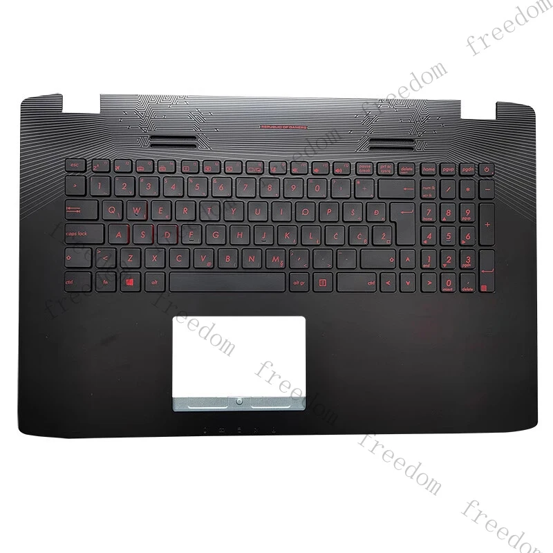 HTS Palmrest for ASUS ZX70 ZX70VW GL752VL 6700 GL752V Keyboard Backlit EU
HTS Palmrest for ASUS ZX70 ZX70VW GL752VL 6700 GL752V Keyboard Backlit EU