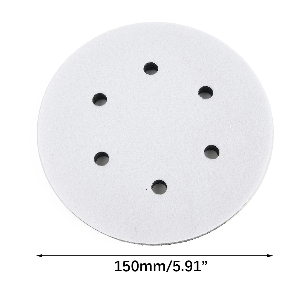 2 PCS 6 Inch 150mm 6 Holes Soft Sponge Interface Pad For Power Tool Accessories Sanding Discs Backing Pads For Quick Changes
2 PCS 6 Inch 150mm 6 Holes Soft Sponge Interface Pad For Power Tool Accessories Sanding Discs Backing Pads For Quick Changes
