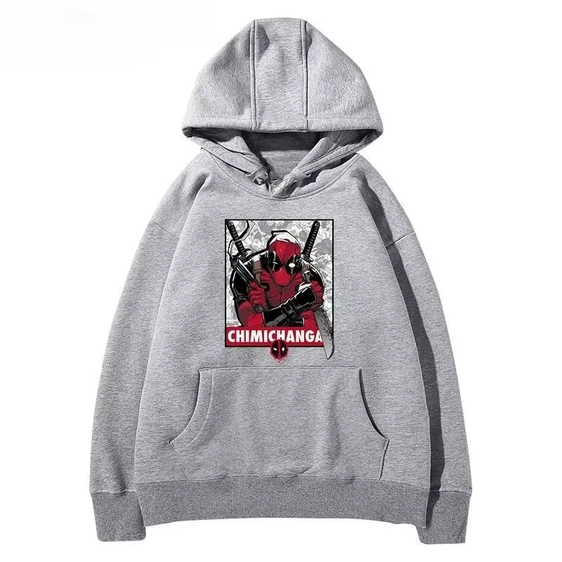 Теплый мужской свитер Marvel Deadpool, повседневный, удобный, с капюшоном, модный, повседневный, трендовый, универсальный, из чистого хлопка
Теплый мужской свитер Marvel Deadpool, повседневный, удобный, с капюшоном, модный, повседневный, трендовый, универсальный, из чистого хлопка