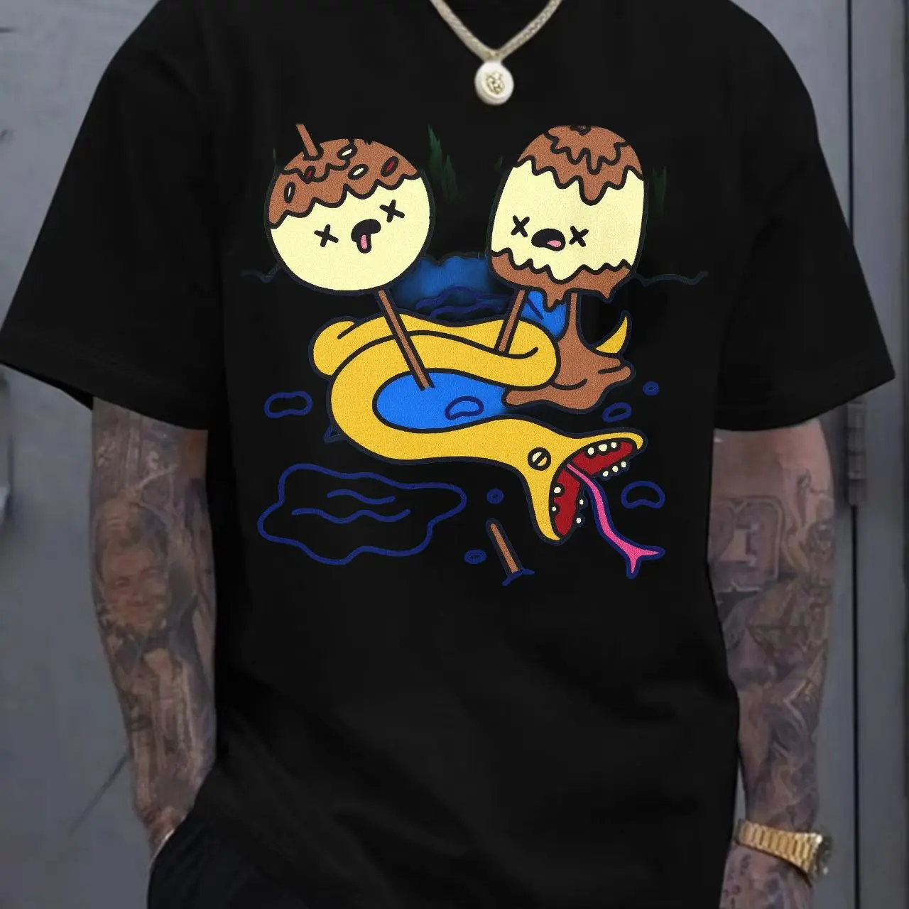 Summer Men's Clothing Rock Chewing Princess Casual Cotton T-Shirt Adventure Time T-shirt funny Marceline gift Fashion
Summer Men's Clothing Rock Chewing Princess Casual Cotton T-Shirt Adventure Time T-shirt funny Marceline gift Fashion