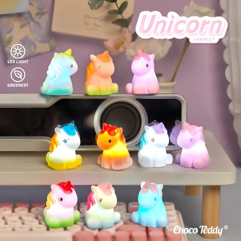 Маленькая лампа с единорогом, слепая коробка, светодиодный ночник, мультяшный шоколадный медведь, кубик, сложенный кот, светящаяся маленькая световая серия, слепая коробка
Маленькая лампа с единорогом, слепая коробка, светодиодный ночник, мультяшный шоколадный медведь, кубик, сложенный кот, светящаяся маленькая световая серия, слепая коробка