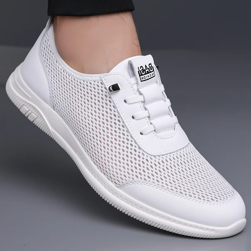 Men's Summer Mesh Comfortable Mesh Shoes for Men Breathable Lightweight and Thin Sneakers Slip-on Outdoor Trendy and Casual Shoe
Men's Summer Mesh Comfortable Mesh Shoes for Men Breathable Lightweight and Thin Sneakers Slip-on Outdoor Trendy and Casual Shoe