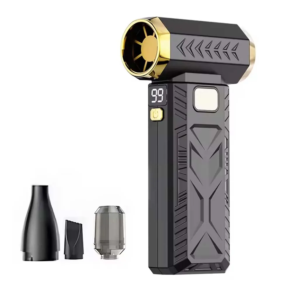 Portable 400000RPM Turbo Blower Jet M18 Brushless Electric Dust Cleaner with Type-C Charging, Powerful 53m/s Fan
Portable 400000RPM Turbo Blower Jet M18 Brushless Electric Dust Cleaner with Type-C Charging, Powerful 53m/s Fan