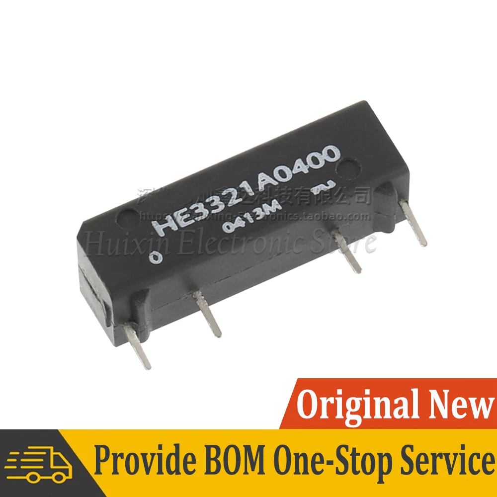 5pcs HE3321A0400 SIP4 Dry Reed Relay 5V 1A Miniature Normally Open Single Pole Single Throw
5pcs HE3321A0400 SIP4 Dry Reed Relay 5V 1A Miniature Normally Open Single Pole Single Throw