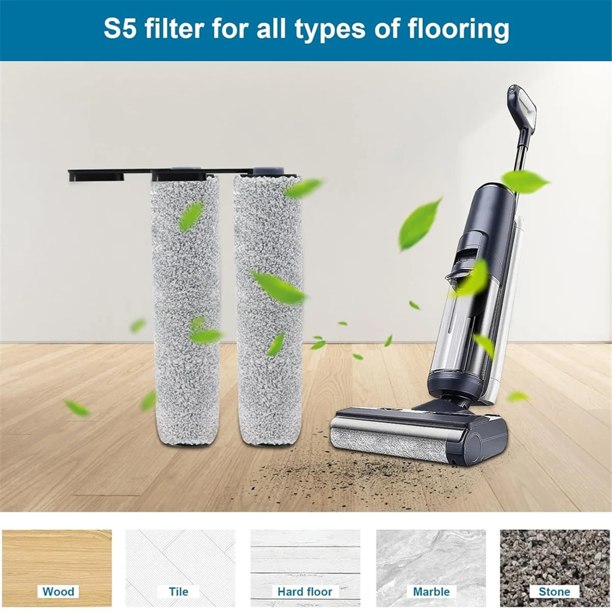 Аксессуары для пылесоса Сменные ролики и фильтры для пола ONE S5/Floor One
Аксессуары для пылесоса Сменные ролики и фильтры для пола ONE S5/Floor One