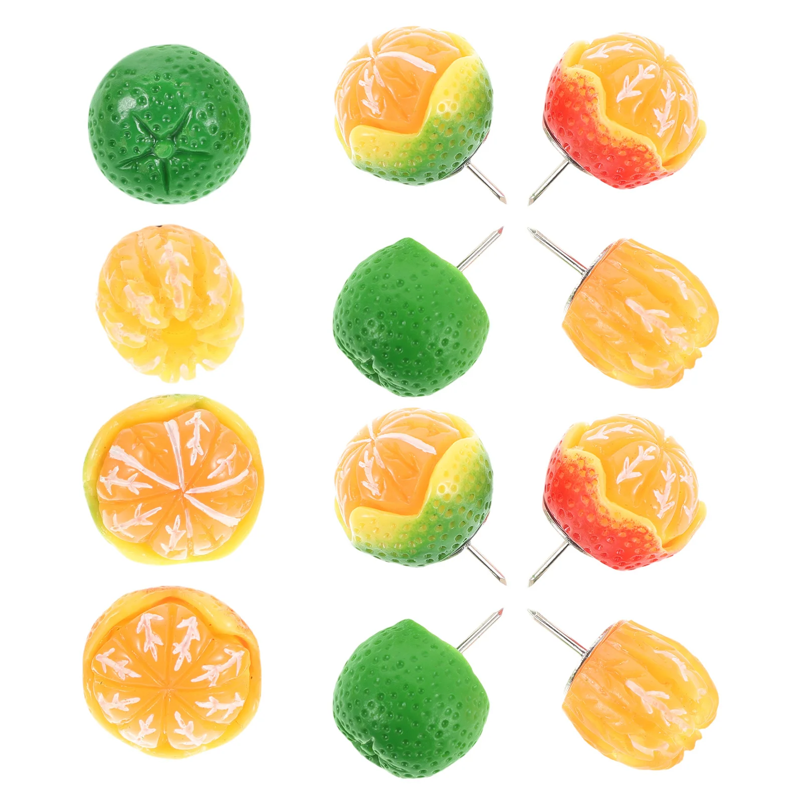 Simulated Fruit Thumb Tacks Vibrant Decorative Push Pins for Cork Board Office School Supplies Wall Display Organization
Simulated Fruit Thumb Tacks Vibrant Decorative Push Pins for Cork Board Office School Supplies Wall Display Organization