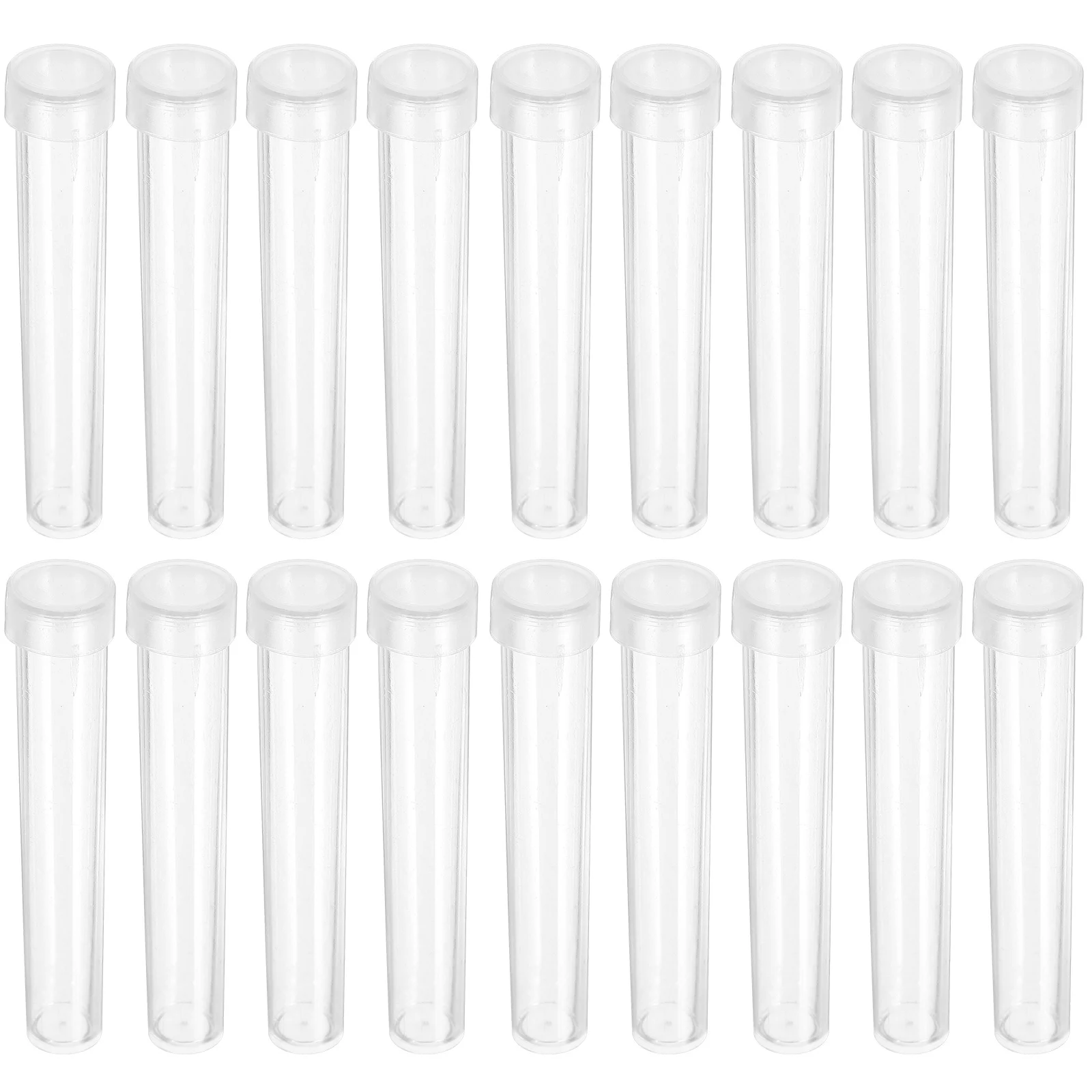 25 Pcs Test Tube Storage Laboratory Clear Bin Sewing Kit Plastic for Tubes with Caps Lid
25 Pcs Test Tube Storage Laboratory Clear Bin Sewing Kit Plastic for Tubes with Caps Lid