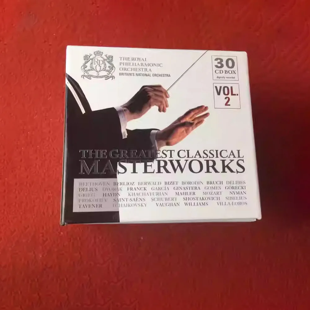 CD «The Greatest Classical Masterworks Vol.2» – Классическая коллекция, исполняемая Королевским филармоническим оркестром Великобритании
CD «The Greatest Classical Masterworks Vol.2» – Классическая коллекция, исполняемая Королевским филармоническим оркестром Великобритании