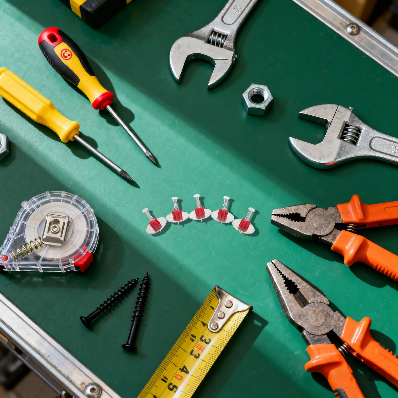 100pcs Heavy Duty Concrete Fastening Nails Hard Iron Masonry Tacks For Decking Hardwood Floors Wood Panels Picture Hanging
100pcs Heavy Duty Concrete Fastening Nails Hard Iron Masonry Tacks For Decking Hardwood Floors Wood Panels Picture Hanging