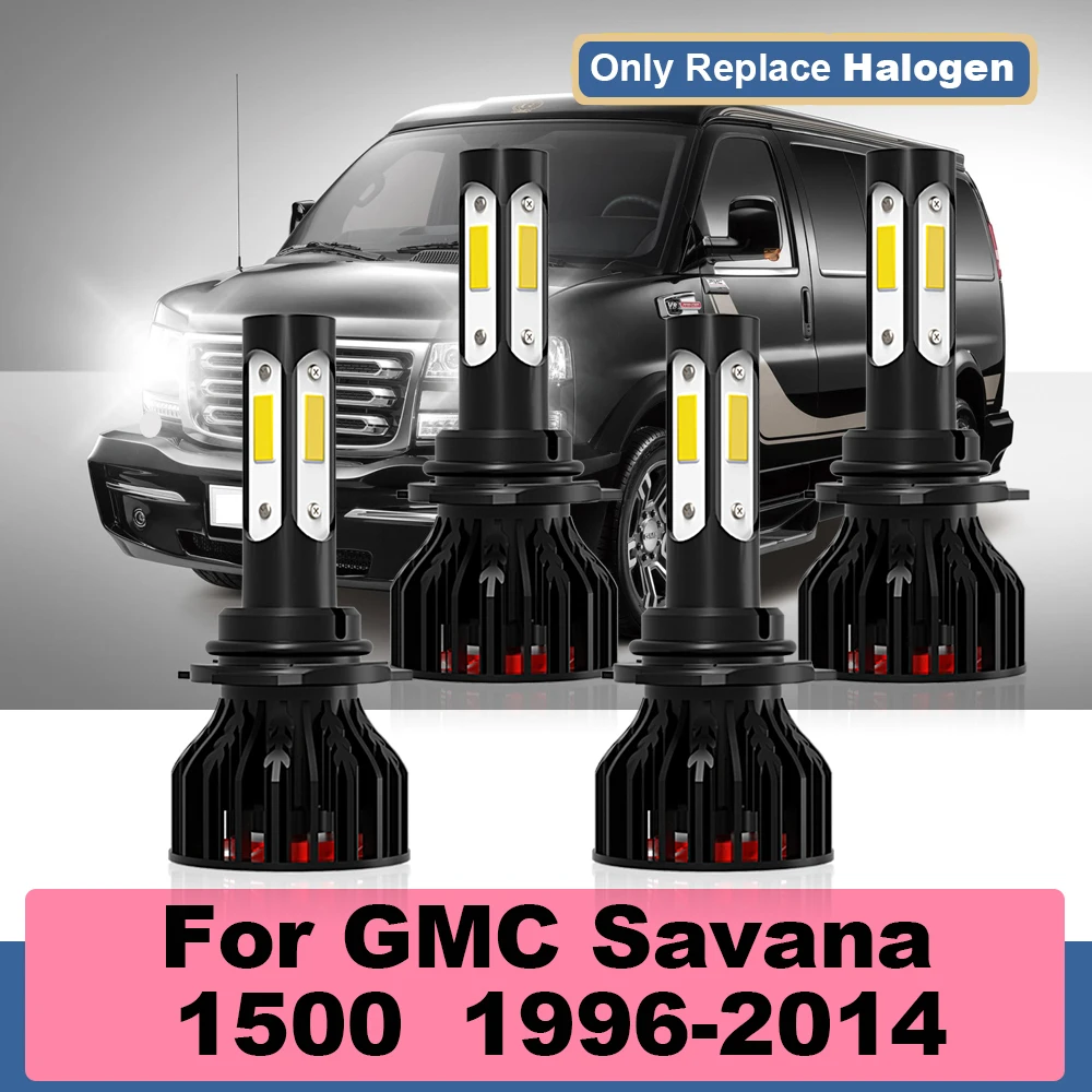 Car Headlight Bulb 6000K 360 For GMC Savana 1500 1996-2000 2001 2002 2003 2004 2005 2006 2007 2008 2009 2010 2011 2012 2013 2014
Car Headlight Bulb 6000K 360 For GMC Savana 1500 1996-2000 2001 2002 2003 2004 2005 2006 2007 2008 2009 2010 2011 2012 2013 2014