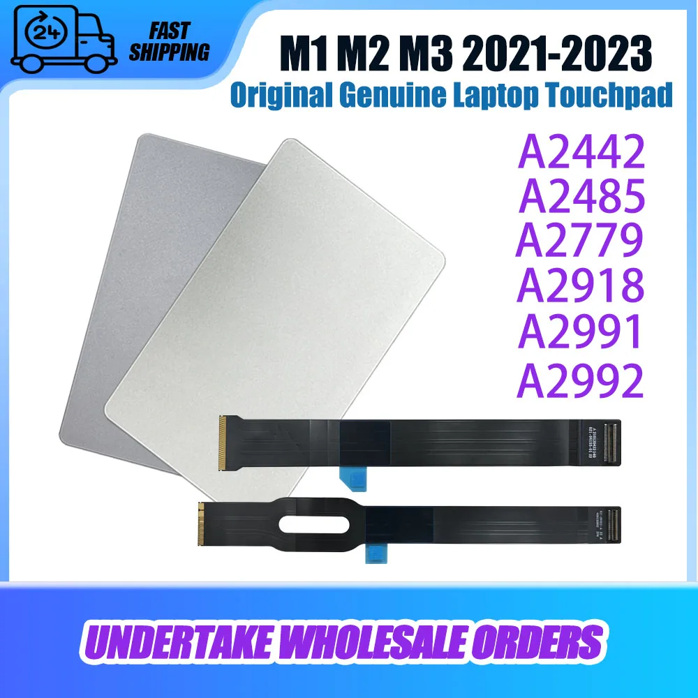 Оригинальный тачпад A2442 A2485 A2779 A2918 A2991 A2992 с гибким кабелем для Macbook Pro 14" 16" для замены трекпада
Оригинальный тачпад A2442 A2485 A2779 A2918 A2991 A2992 с гибким кабелем для Macbook Pro 14" 16" для замены трекпада