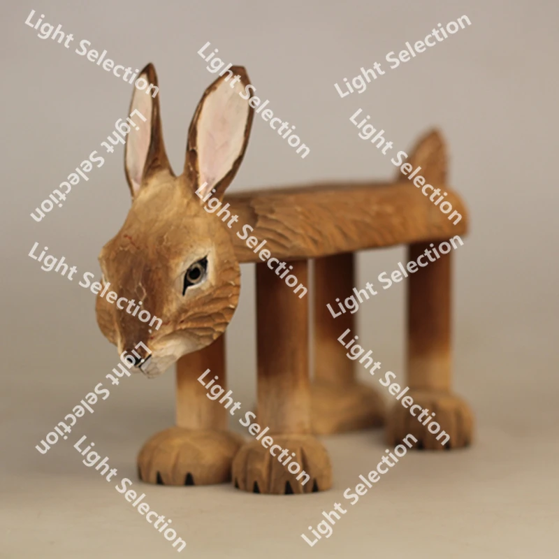 Solid wood hand-carved cute bunny children's stool ornament children's creative simple baby kindergarten small gifts
Solid wood hand-carved cute bunny children's stool ornament children's creative simple baby kindergarten small gifts