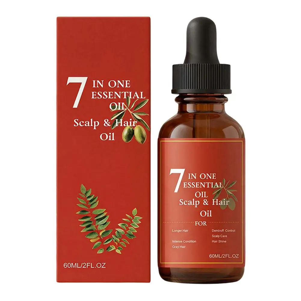 7-in-One Natural Plant Hair Oil Promote Hair Growth Anti-Thinning Non-Greasy Fast Absorb Scalp Care Essential Oil for Men Women
7-in-One Natural Plant Hair Oil Promote Hair Growth Anti-Thinning Non-Greasy Fast Absorb Scalp Care Essential Oil for Men Women