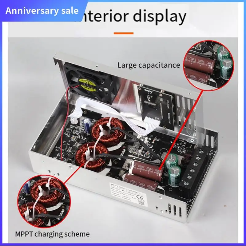 AD23-MPPT Solar Charge Controller 12V 24V 36V 48V Auto Adapting Lead Acid Lithium Battery Charging For Solar Panel
AD23-MPPT Solar Charge Controller 12V 24V 36V 48V Auto Adapting Lead Acid Lithium Battery Charging For Solar Panel