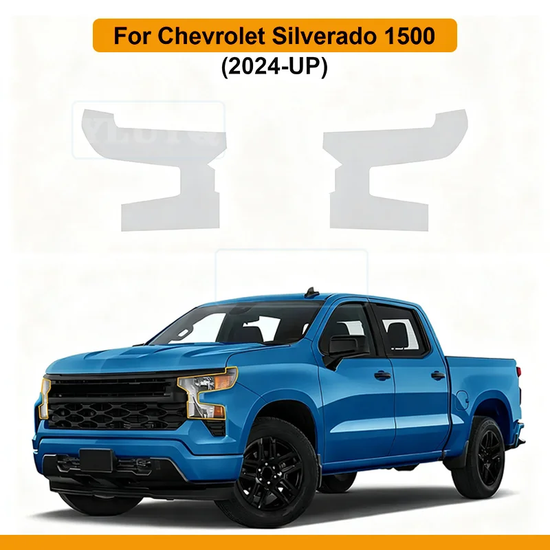 Pre-cut PPF Headlight Protective Film TPU for Chevrolet Silverado 1500 2019-2024 Rearview Mirror Transparent Scratch Resistant
Pre-cut PPF Headlight Protective Film TPU for Chevrolet Silverado 1500 2019-2024 Rearview Mirror Transparent Scratch Resistant
