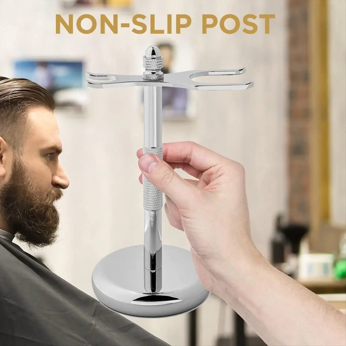 (A75U) Safety Razors Stand with Brush Holder, Heavy Duty Metal Shaving Holder for Men,Fits Brushes and All Kinds of Razors B
(A75U) Safety Razors Stand with Brush Holder, Heavy Duty Metal Shaving Holder for Men,Fits Brushes and All Kinds of Razors B