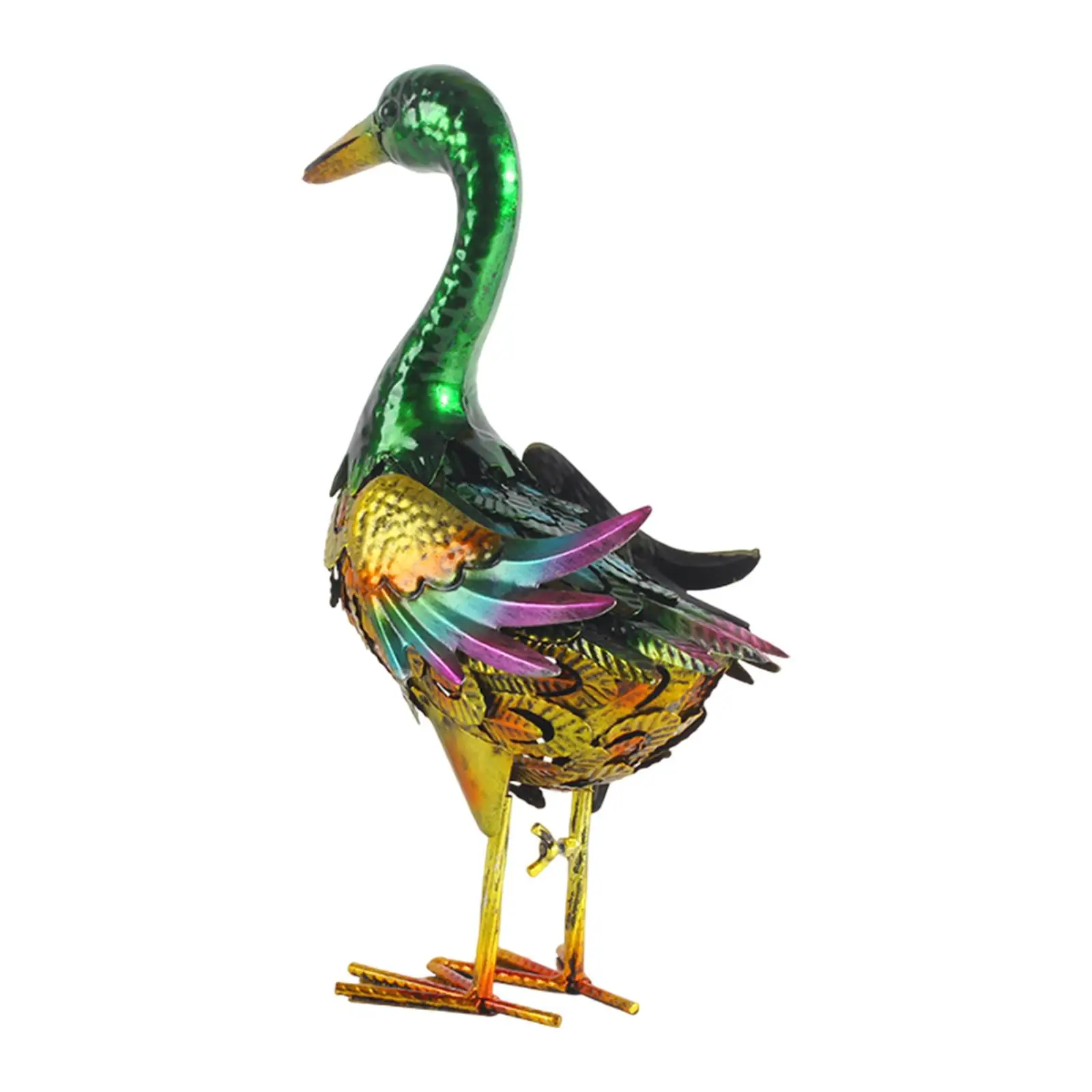 Standing Duck Statue Iron Vivid Scene Landscape Large Rustic Craft Decorative Figurine for Patio Flowerbed Pathway Pool Backyard
Standing Duck Statue Iron Vivid Scene Landscape Large Rustic Craft Decorative Figurine for Patio Flowerbed Pathway Pool Backyard