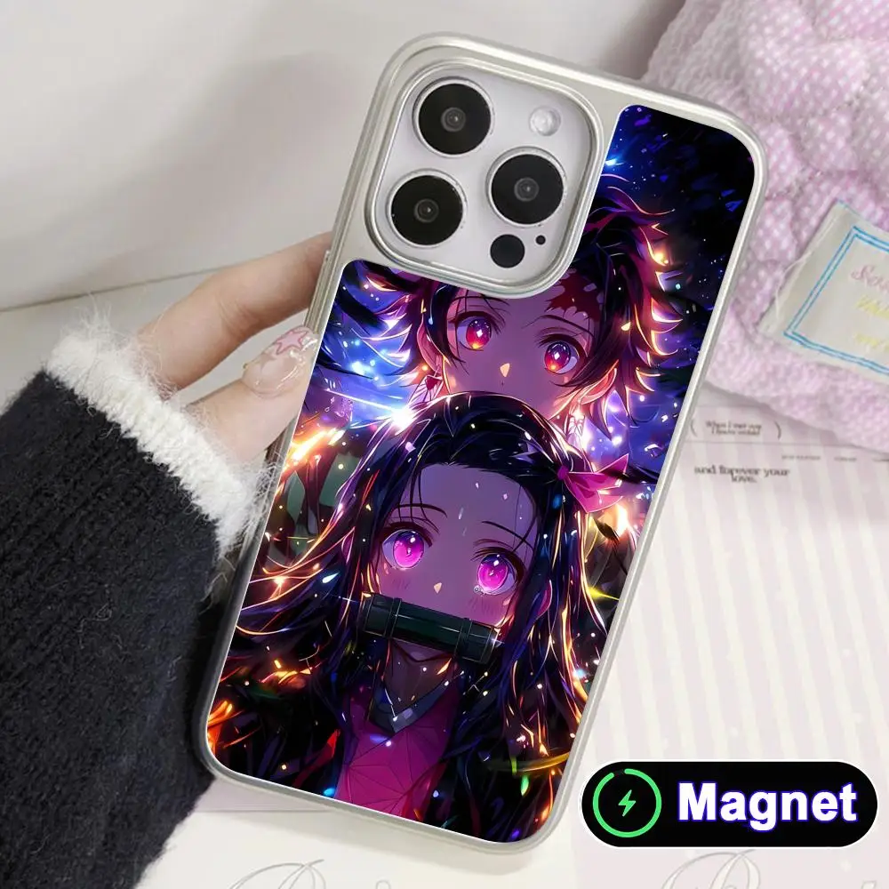 Blade Anime Neon Phone Case for iPhone 17 16 15 14 13 12 11 Air Pro Max Plus Electroplated Silver Magnet Cover
Blade Anime Neon Phone Case for iPhone 17 16 15 14 13 12 11 Air Pro Max Plus Electroplated Silver Magnet Cover