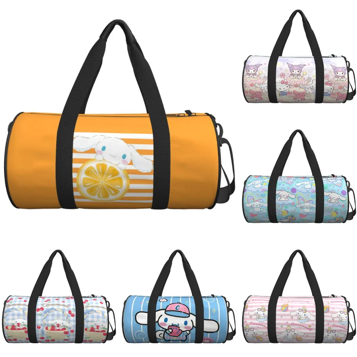 Travel Bag Cinnamoroll Kawaii Cartoon Gym Bag Oxford Sports Bags Large Training Design Handbag Cute Fitness Bag For Men
Travel Bag Cinnamoroll Kawaii Cartoon Gym Bag Oxford Sports Bags Large Training Design Handbag Cute Fitness Bag For Men