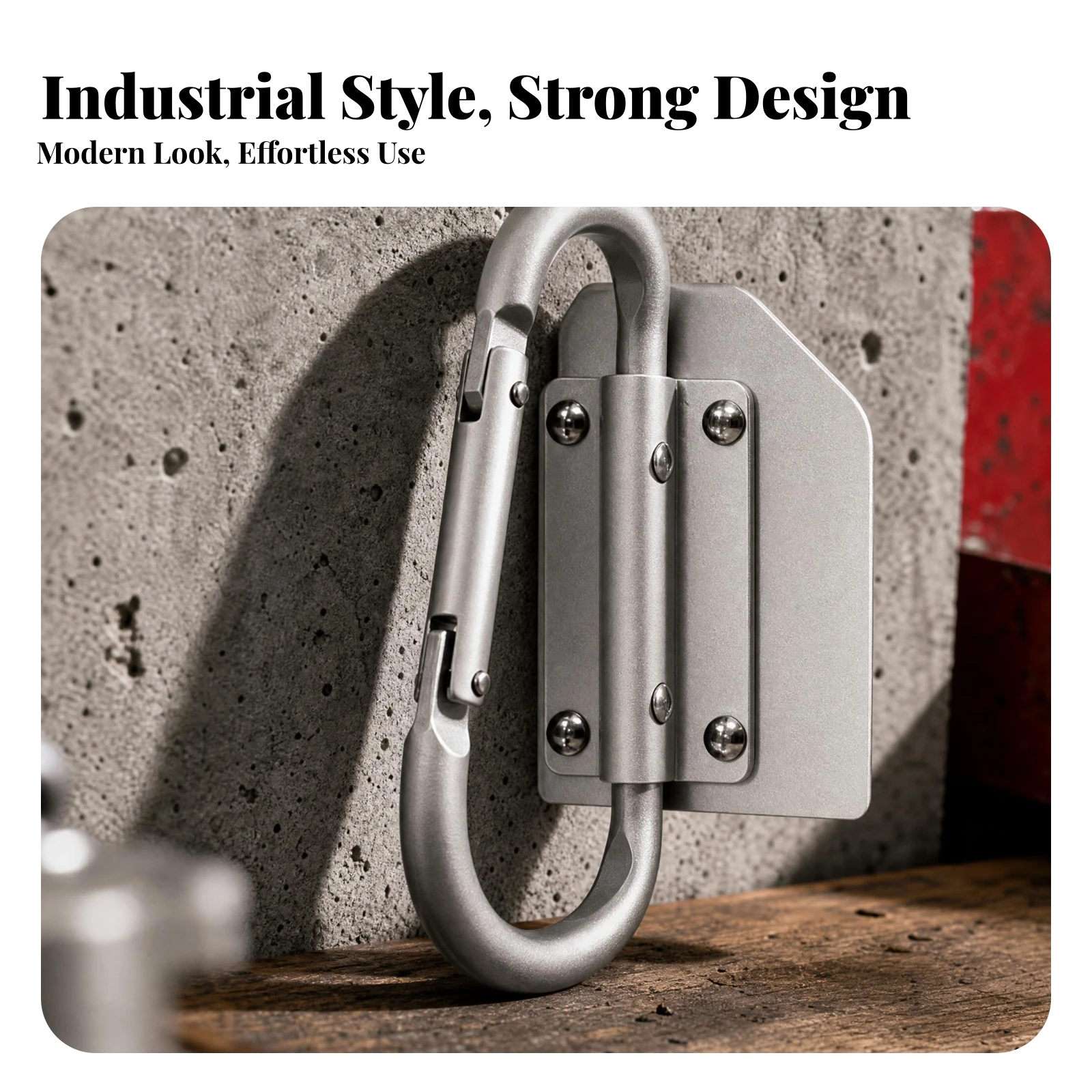 Quick-Hang Buckle Stainless Steel Tool Hanger Clip Aluminum Belt Hook Screw Mounted Tool Holder Hook Plate Base
Quick-Hang Buckle Stainless Steel Tool Hanger Clip Aluminum Belt Hook Screw Mounted Tool Holder Hook Plate Base