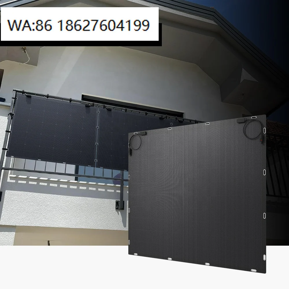 230W 17V HPBC Back Contact Solar Cell 25.8% High Efficiency Balcony Solar Panel No Busbar Home Balcony PV Panel
230W 17V HPBC Back Contact Solar Cell 25.8% High Efficiency Balcony Solar Panel No Busbar Home Balcony PV Panel