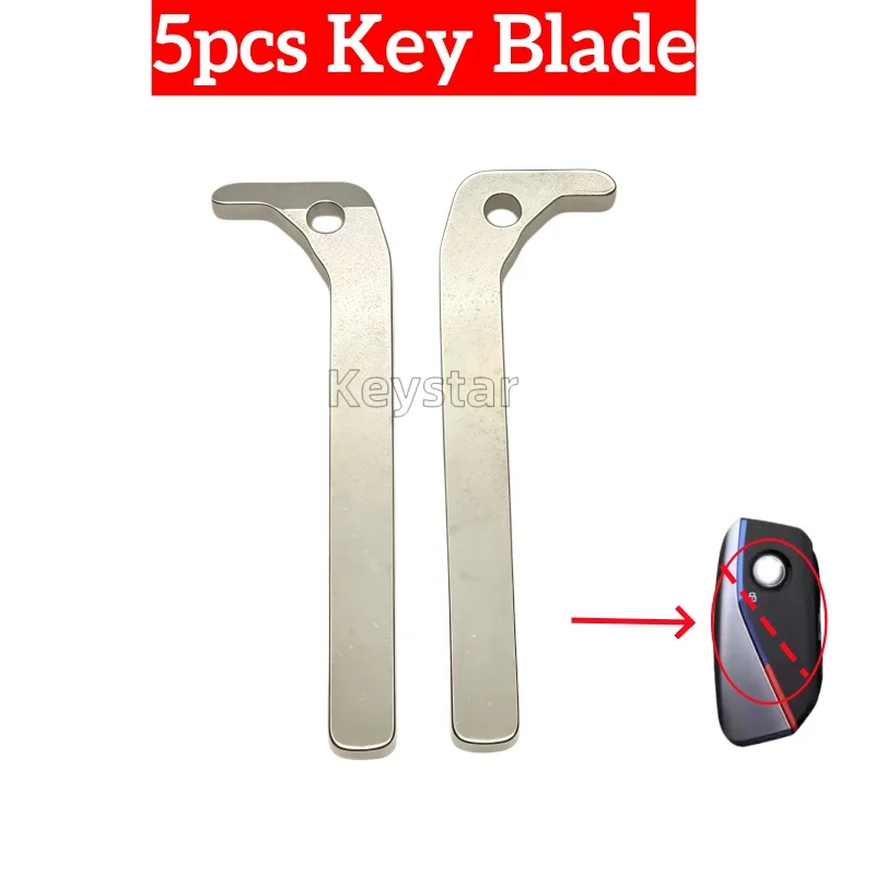 keystar 5pcs HU100R Car Smart Key Blank Keyless Remote Key Blade Spare Emergency Door Key for BMW X7 Key Duplicate
keystar 5pcs HU100R Car Smart Key Blank Keyless Remote Key Blade Spare Emergency Door Key for BMW X7 Key Duplicate