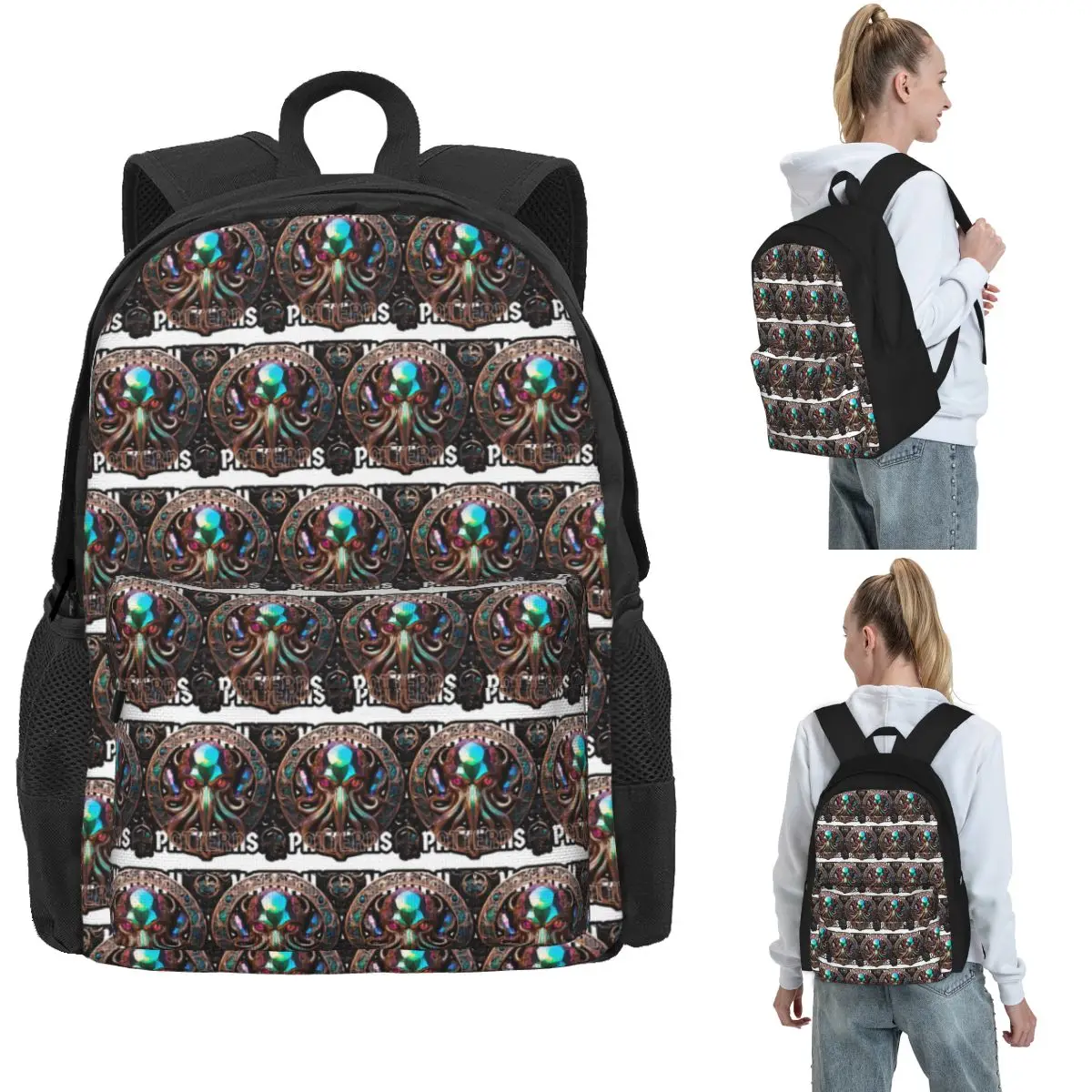 Cthulhu, The Deity Of The Cosmos Backpack Hot Sale Daypack Large Capacity BookBag School Bag Shoulder Bags for Men Women
Cthulhu, The Deity Of The Cosmos Backpack Hot Sale Daypack Large Capacity BookBag School Bag Shoulder Bags for Men Women
