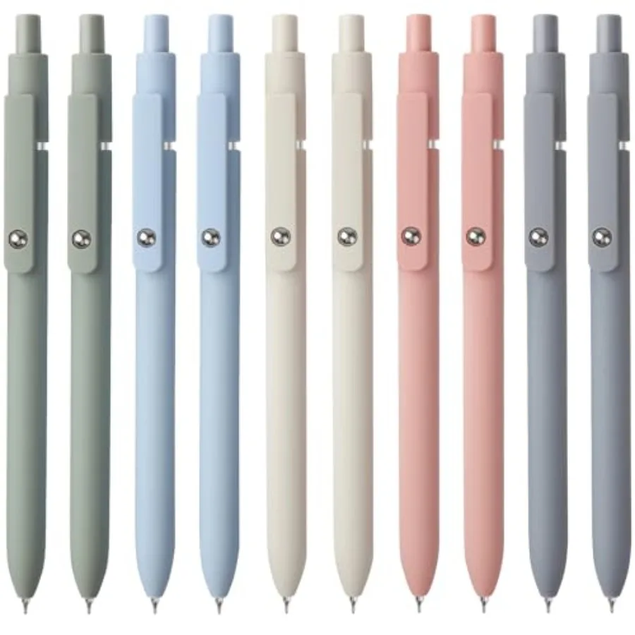 Gel Pens, 0.5mm Quick Dry Black Ink Fine Point Smooth Writing Pens for Journaling Note Taking High-End Series Ballpoint for Off
Gel Pens, 0.5mm Quick Dry Black Ink Fine Point Smooth Writing Pens for Journaling Note Taking High-End Series Ballpoint for Off