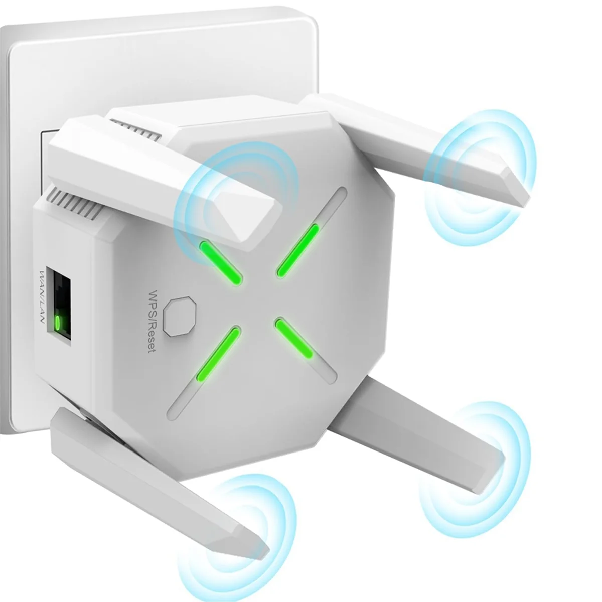 Эффективный удлинитель сигнала Wi-Fi с двухдиапазонным разъемом и 4 антеннами, вилка стандарта США
Эффективный удлинитель сигнала Wi-Fi с двухдиапазонным разъемом и 4 антеннами, вилка стандарта США