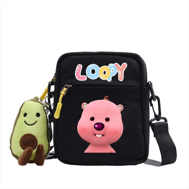 New Miniso Loopy Canvas Shoulder Crossbody Bag Cartoon Cute Printed Student Small Square Bag Leisure Bag Anime Children's Gift
New Miniso Loopy Canvas Shoulder Crossbody Bag Cartoon Cute Printed Student Small Square Bag Leisure Bag Anime Children's Gift