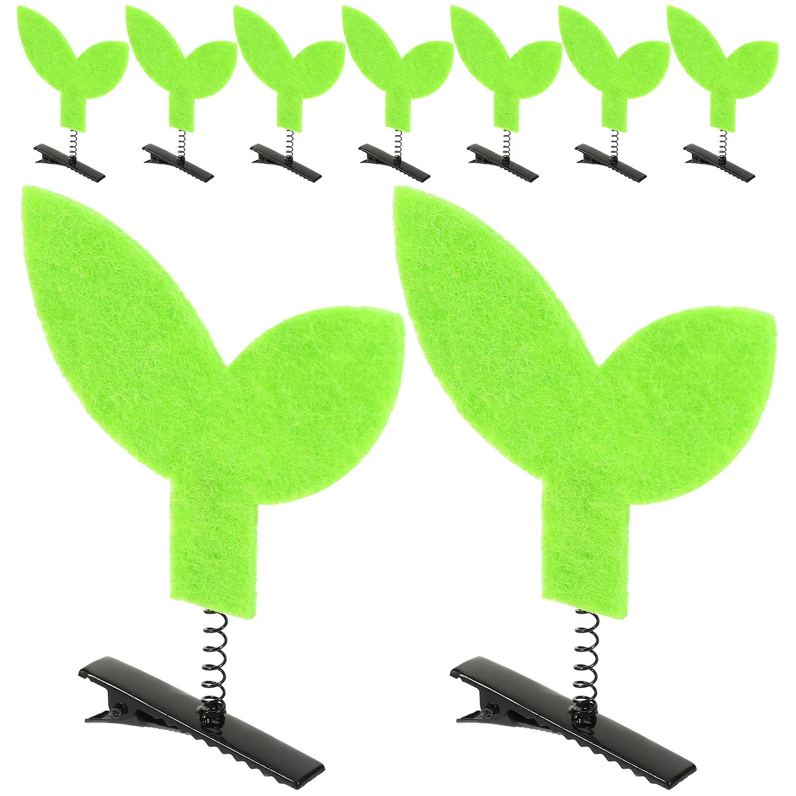 Набор из 10 заколок для волос в виде ростков травы: милые мини-аксессуары для весеннего образа, декоративные заколки для повседневного использования
Набор из 10 заколок для волос в виде ростков травы: милые мини-аксессуары для весеннего образа, декоративные заколки для повседневного использования