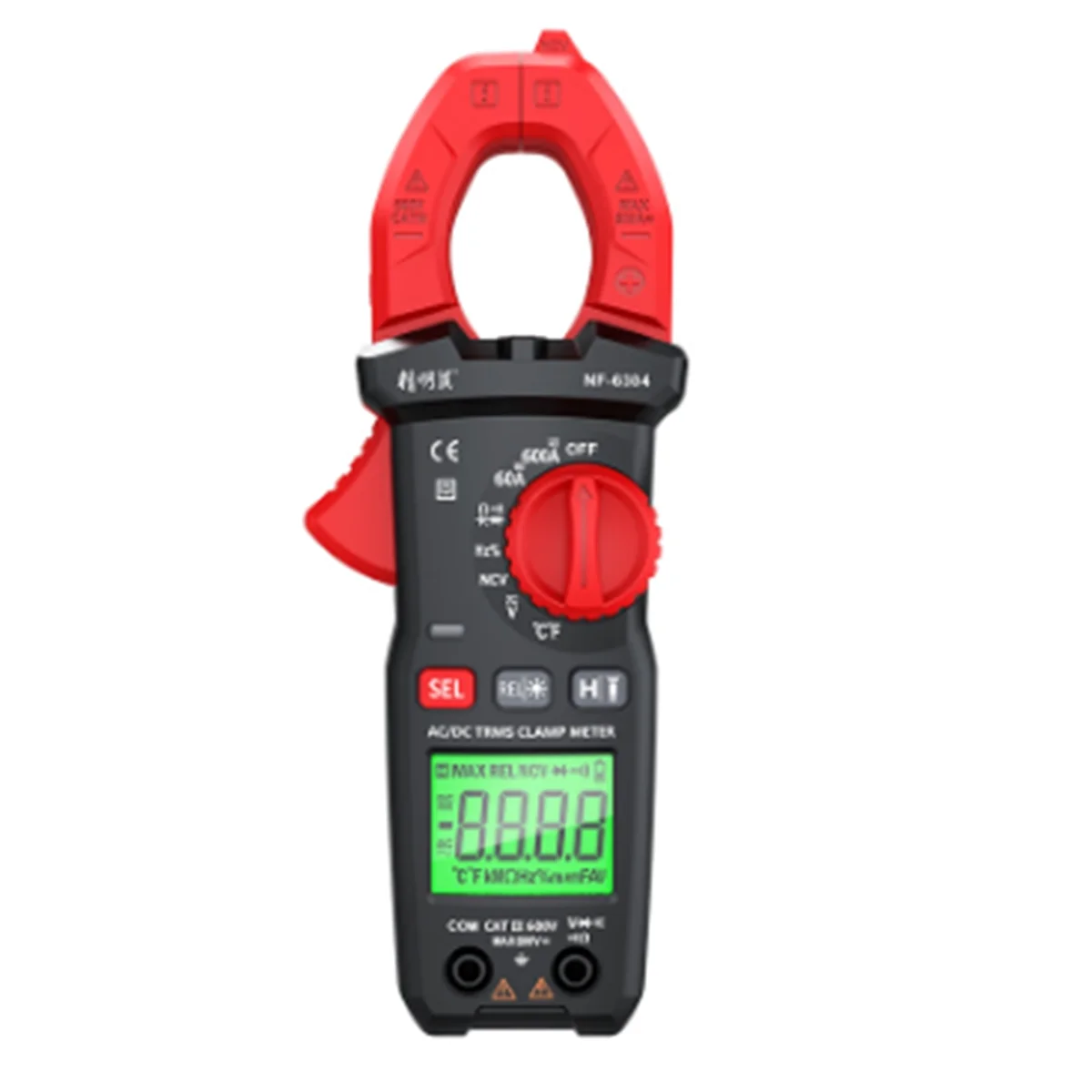 AC/DC 600A Tick Clamp Meter Автоматический диапазон вспышки Подсветка постоянного тока ЭЛЕКТРИЧЕСКИЙ
AC/DC 600A Tick Clamp Meter Автоматический диапазон вспышки Подсветка постоянного тока ЭЛЕКТРИЧЕСКИЙ