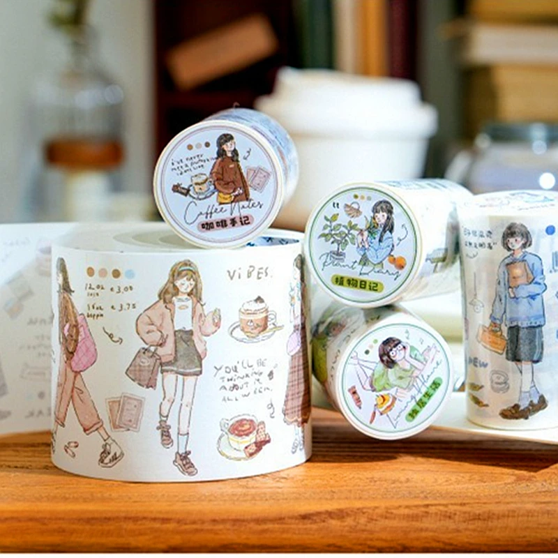Korean Aesthetic Washi Tape Roll 70mm Wide Loop Design Journal Scrapbook Decoration Coffee Life Plant Diary 2m
Korean Aesthetic Washi Tape Roll 70mm Wide Loop Design Journal Scrapbook Decoration Coffee Life Plant Diary 2m