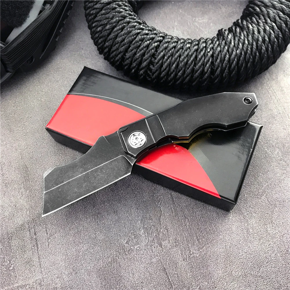 Folding Pocket knife D2 Blade 420 Steel Handles All Steel Tactical Knives Self Defense EDC Survival Tools Camping Knife
Folding Pocket knife D2 Blade 420 Steel Handles All Steel Tactical Knives Self Defense EDC Survival Tools Camping Knife