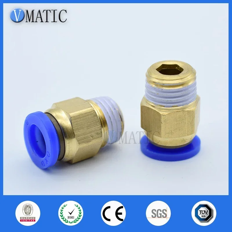 5pcs Fast Twist Pneumatic 6mm 8mm 10mm 12mm Tube To PC4PC6PC8PC10PC12-M5 Male Thread Stainless Steel Pipe Fittings Connector
5pcs Fast Twist Pneumatic 6mm 8mm 10mm 12mm Tube To PC4PC6PC8PC10PC12-M5 Male Thread Stainless Steel Pipe Fittings Connector