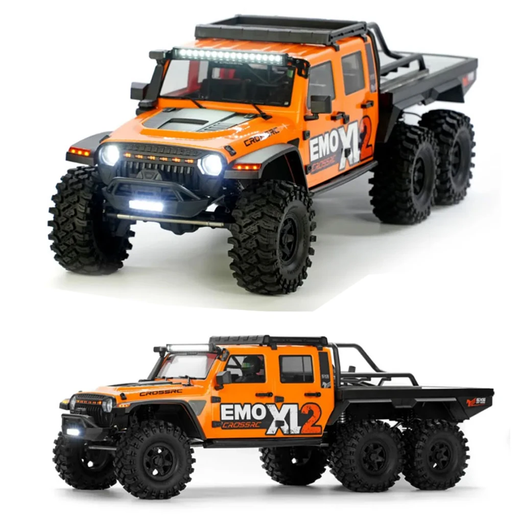 CROSSRC EMO XL2 1/8 Climbing 6X6 Remote Control Car Brushed/Brushless/ATR 6WD Differential Lock Two-speed RTR Off-road Vehicle
CROSSRC EMO XL2 1/8 Climbing 6X6 Remote Control Car Brushed/Brushless/ATR 6WD Differential Lock Two-speed RTR Off-road Vehicle