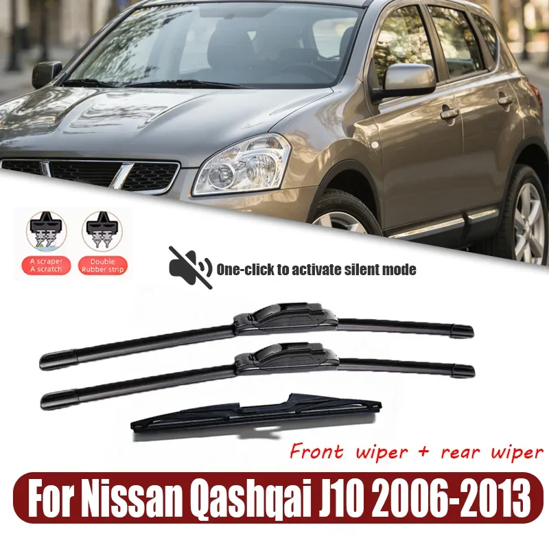 24'+15'+12' for Nissan Qashqai J10 2006-2013 2007 2008 2009 front wiper and rear wiper blades windshield windshield window brush
24'+15'+12' for Nissan Qashqai J10 2006-2013 2007 2008 2009 front wiper and rear wiper blades windshield windshield window brush