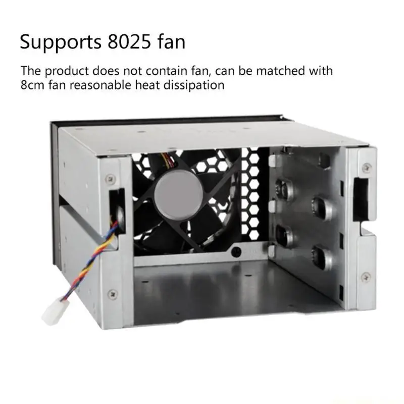 F62C 3.5 To 5.25 Three-Disc Hard Drive Cages Hard Drive Box
F62C 3.5 To 5.25 Three-Disc Hard Drive Cages Hard Drive Box
