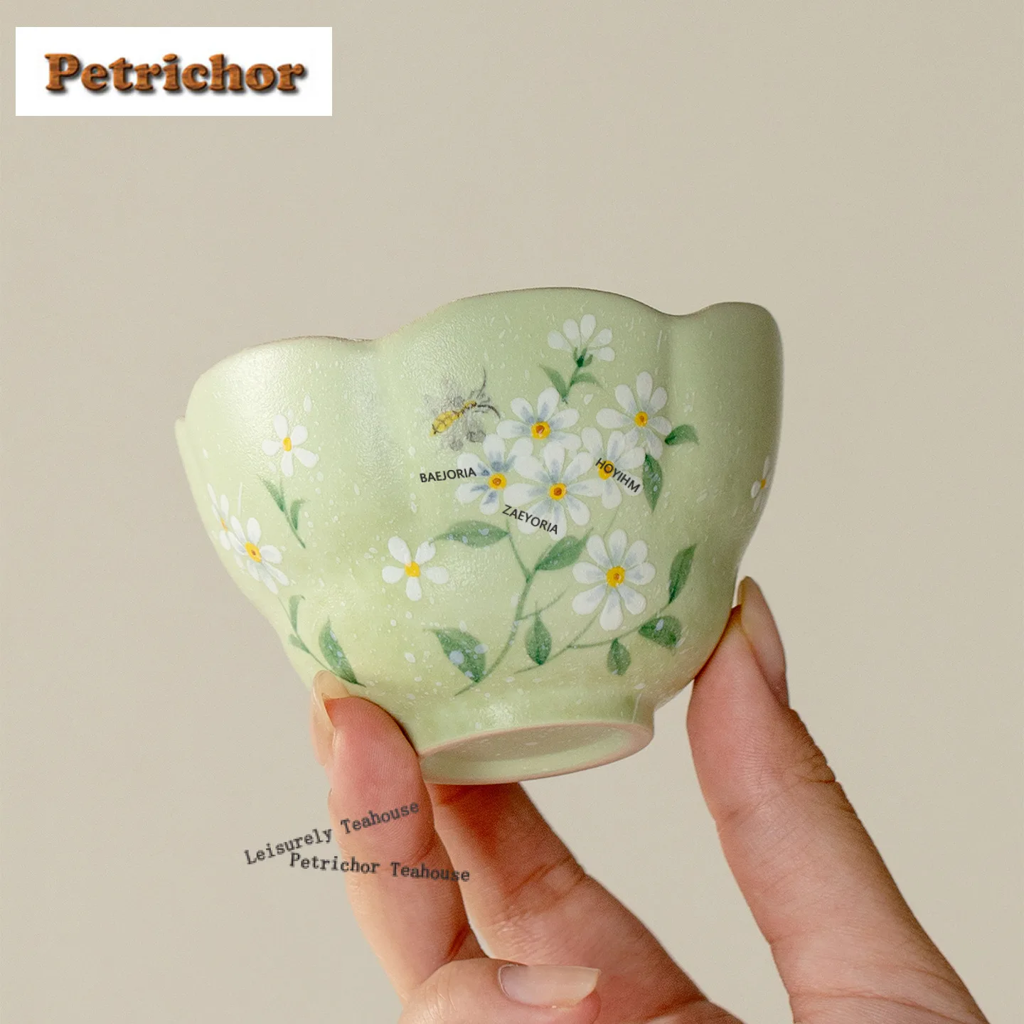 100ml Hand-painted Daisy Teacup Elegant Tea Bowl Beautiful Tea Cup Tea-tasting Personal Cup Jianzhan Master Cups Tea Ceremony
100ml Hand-painted Daisy Teacup Elegant Tea Bowl Beautiful Tea Cup Tea-tasting Personal Cup Jianzhan Master Cups Tea Ceremony