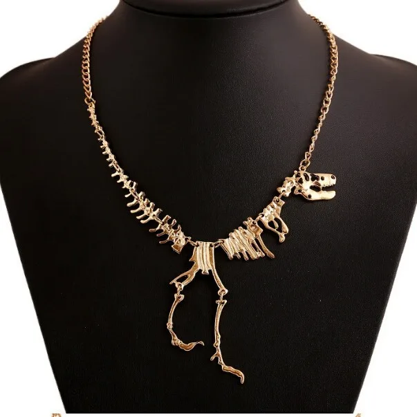 LOVBEAFAS Fashion Gothic Dragon Tyrannosaurus Skeleton Dinosaur Necklaces & Pendants Chain Choker Collar Necklace For Women
LOVBEAFAS Fashion Gothic Dragon Tyrannosaurus Skeleton Dinosaur Necklaces & Pendants Chain Choker Collar Necklace For Women