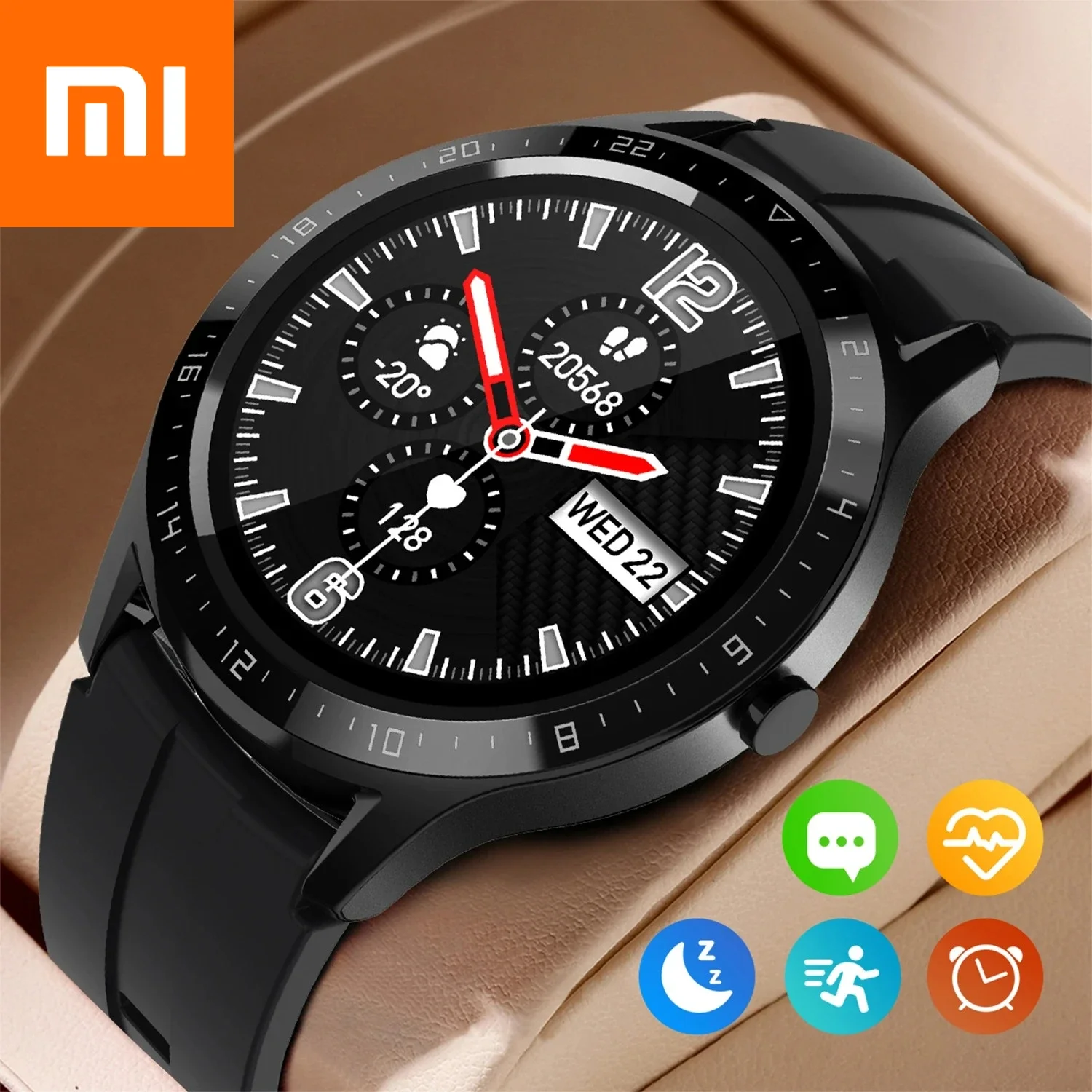 Xiaomi Fitness Tracker Smart Watch 1.28 Inch HD Display Sports Smartwatch Health Monitoring IP67 Waterproof Watches Men Women
Xiaomi Fitness Tracker Smart Watch 1.28 Inch HD Display Sports Smartwatch Health Monitoring IP67 Waterproof Watches Men Women