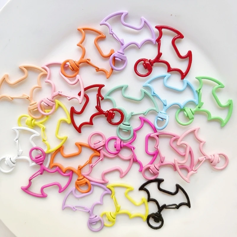 10pcs Metal Keychain Bats Spring Buckle Keyring Clasp DIY Bag Clips Hook Dog Chains Buckle Connector Key Rings Jewelry
10pcs Metal Keychain Bats Spring Buckle Keyring Clasp DIY Bag Clips Hook Dog Chains Buckle Connector Key Rings Jewelry