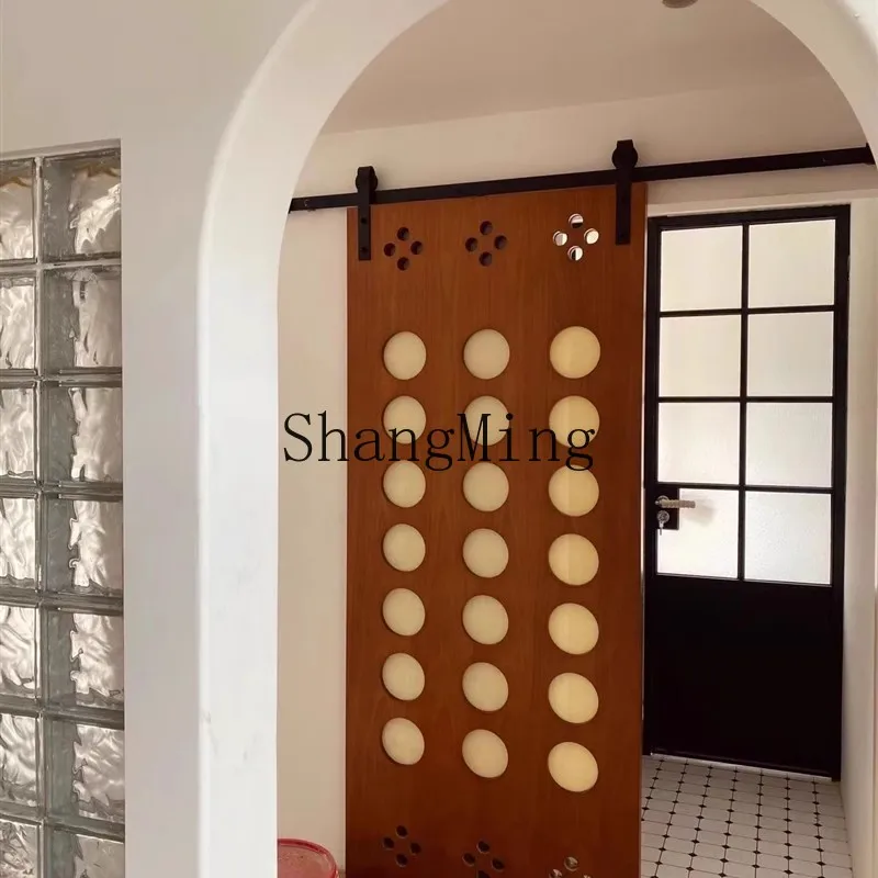 CL Solid Wood Vintage Glass Hole Barn Kitchen Sliding Bathroom Bedroom Sliding Door Track Door
CL Solid Wood Vintage Glass Hole Barn Kitchen Sliding Bathroom Bedroom Sliding Door Track Door