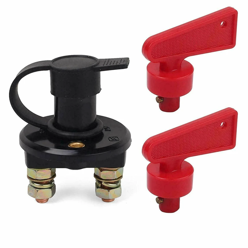 12-24v Car Battery Switch Power Isolator Cut Off Kill Switch + 2 Removable Keys For Marine ATV Truck Boat Car Disconnect
12-24v Car Battery Switch Power Isolator Cut Off Kill Switch + 2 Removable Keys For Marine ATV Truck Boat Car Disconnect